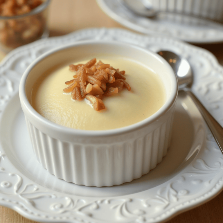 Bol de semoule au lait crémeuse, garnie de sucre et de cannelle.