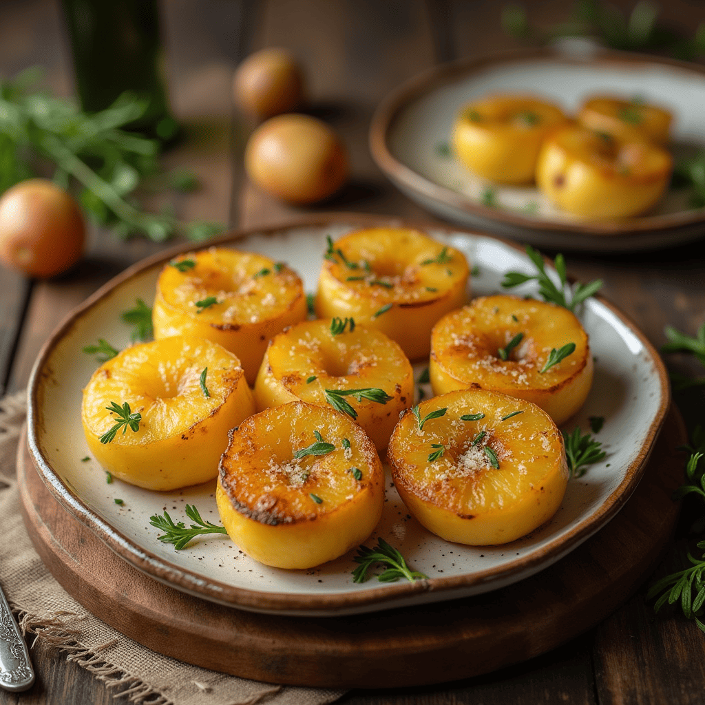 Pomme de terre au four à l’ancienne nature, avec une peau dorée, assaisonnée de beurre, sel et poivre.