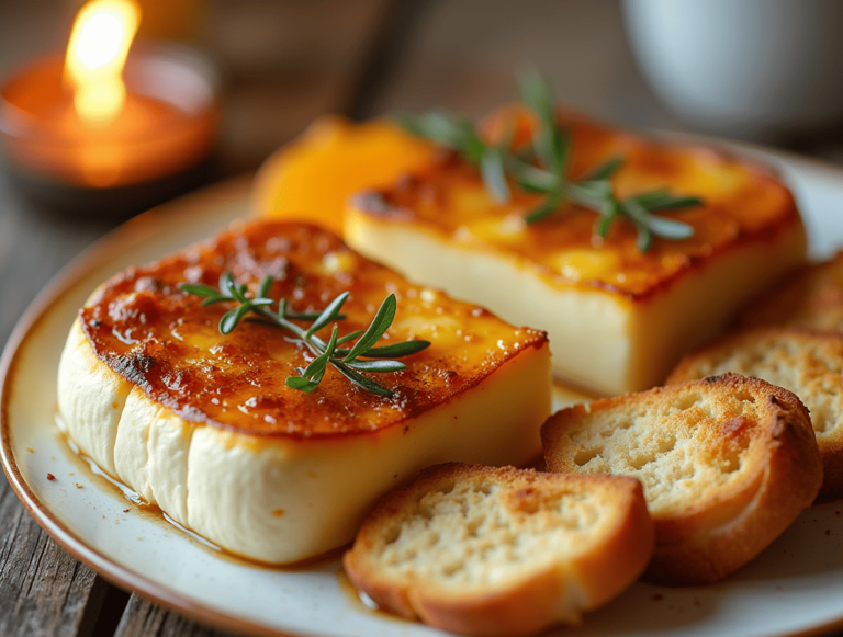 recette camembert au four miel