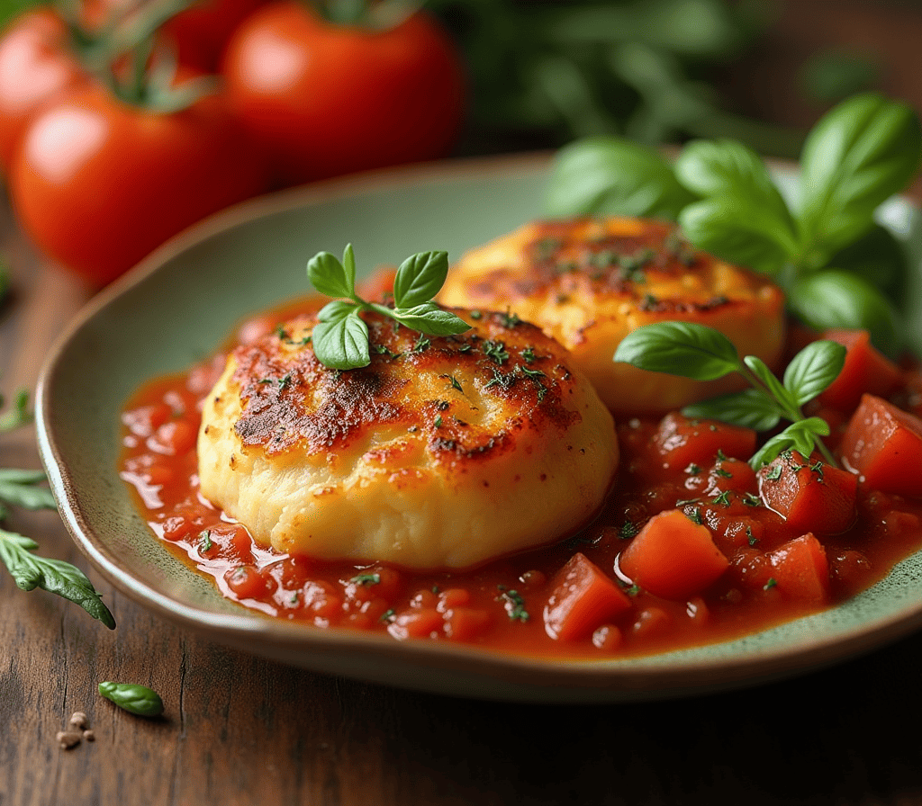 Recette paupiette de veau tomate cuite avec une sauce tomate savoureuse